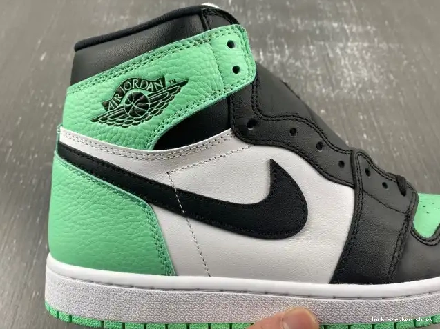 Reps LUCY High Jordan OG Green 1 Glow Air DZ5485-130 0420